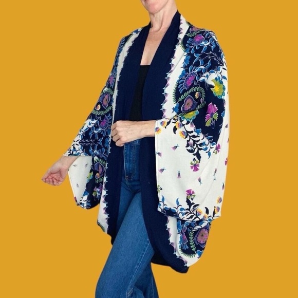 Floral Kimono/Swimsuit Cover Up - Picture 1 of 5